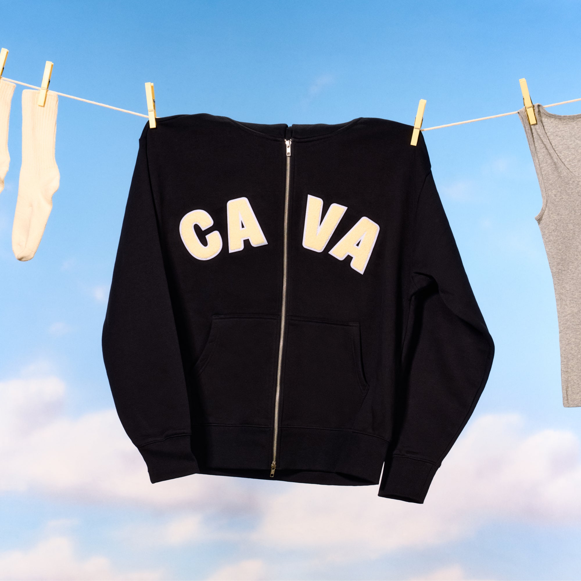 CAVA Zip Up Hoodie